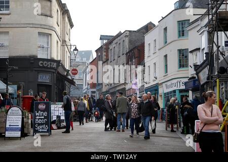 GVs, Stroud, Gloucestershire. - 9. Februar 2019 Bild von Andrew Higgins - tausend Wort Medien kein Verkauf, keine SYNDICATION. Ansprechpartner für m Stockfoto