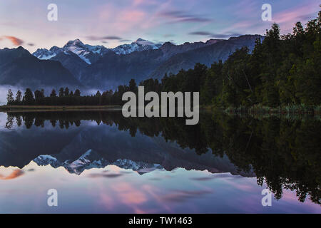 Matherson See Reflexion Stockfoto