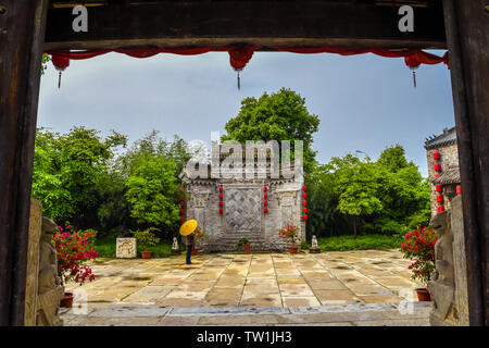 In Ming Qing, Yingshang County in der Provinz Anhui fotografiert. Stockfoto