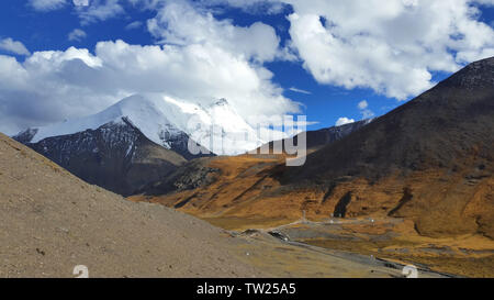 Landschaft der Karola-Gletscher in Tibet, China Stockfoto