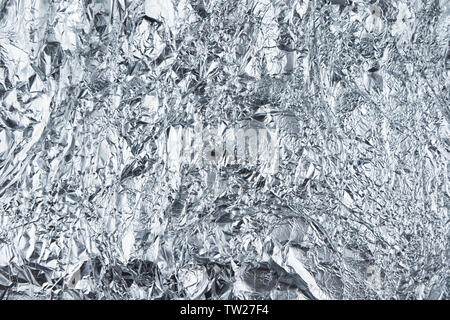 Abstrakte zerknitterte Folie Hintergrund. Grunge foto Hintergrund. Stockfoto