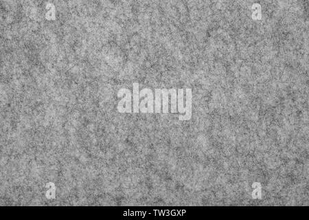 Filz Textur Hintergrund. Weiche grauem Filz Material. Oberfläche der gefilzten Stoff Textur abstrakt Hintergrund. Hochauflösendes Foto. Stockfoto