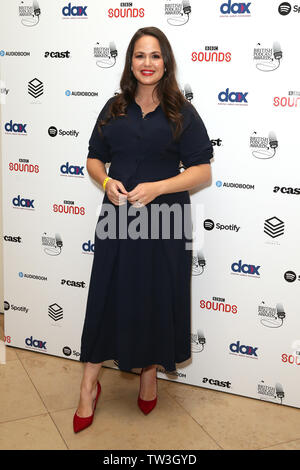 Die britische Podcast Awards 2019 im Kings Hotel - Anreise mit: Giovanna Fletcher Wo: London, Großbritannien Wann: 18. Mai 2019 Credit: Mario Mitsis/WENN.com gehalten Stockfoto