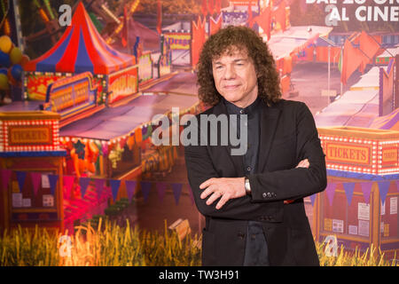 Roma, Italien. Juni, 2019 18. Italienische Sänger Riccardo Cocciante Photocall in Rom der Film "Toy Story 4" mit den Italienischen Synchronsprecher des Films Quelle: Matteo Nardone/Pacific Press/Alamy leben Nachrichten Stockfoto