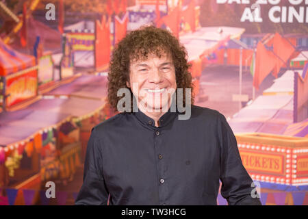 Roma, Italien. Juni, 2019 18. Italienische Sänger Riccardo Cocciante Photocall in Rom der Film "Toy Story 4" mit den Italienischen Synchronsprecher des Films Quelle: Matteo Nardone/Pacific Press/Alamy leben Nachrichten Stockfoto