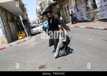 Mea Shearim, West Jerusalem, Israel Stockfoto