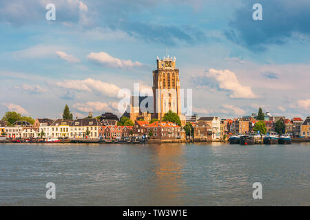 Skyline von Dordrecht Niederlande Stockfoto