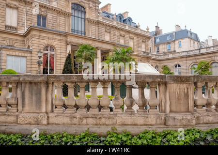PARIS, Frankreich - 10 April, 2017: Von außen schön Musee Jacquemart-Andre Frühling Stockfoto