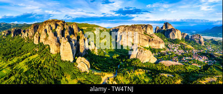 Die Meteora Berge in Griechenland Stockfoto