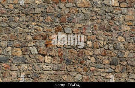 Wand des schön gedeckten Steine in Armenien Stockfoto