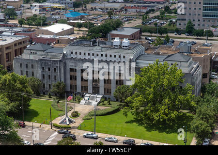 Hinds County Courthouse in der Innenstadt von Jackson, Mississippi Stockfoto