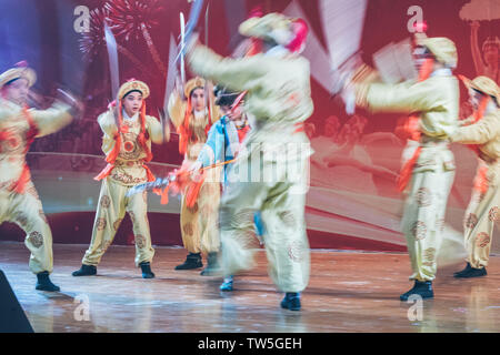 Kantonesischen Oper Leistung Stockfoto