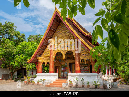 Einen Tempel in Luang Prabang Laos Stockfoto