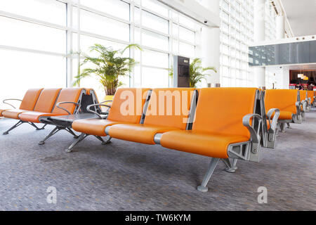 Modernen Flughafen Terminal Zimmer Stockfoto