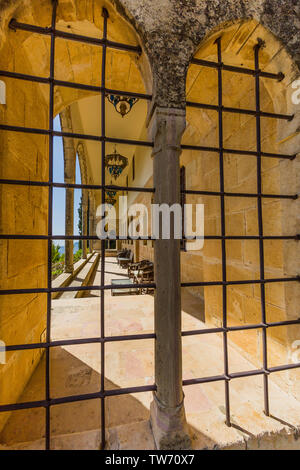 Mir Amin Palace Hotel Beit ed - Speisen Sie im Libanon Naher Osten montieren Stockfoto