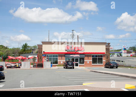 Sackville, Nova Scotia, Kanada - Juni 15, 2019 : Äußeres der St Louis Bar und Grill Stockfoto