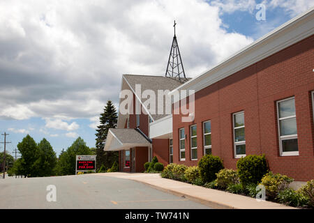 Dartmouth, Nova Scotia, Kanada - 15. Juni 2019: Woodlawn vereinigten Kirche in Dartmouth auf Woodlawn Road Stockfoto