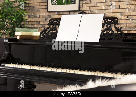 Grand Piano in der gemütlichen Interieur Stockfoto