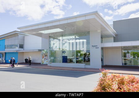 Rotorua, Neuseeland - Oktober 15, 2018: Eingang nach Rotorua's Central Shopping Mall bei 1170 Amohau Straße. Stockfoto