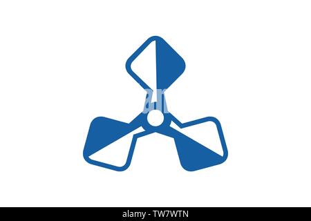 Mühle Logo Designs Inspiration isoliert auf weißem Hintergrund Stock Vektor