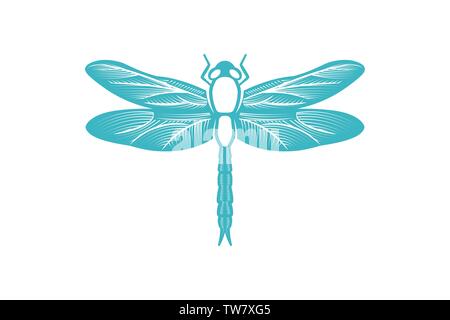 Butterfly Logo Designs Inspiration isoliert auf weißem Hintergrund Stock Vektor