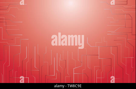 Red Microchip Technology Hintergrund Stockfoto