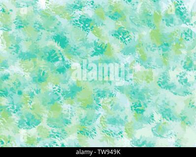 Abstrakte aquarell Textur, irisierende holographische Hintergrund, Vector Illustration Stock Vektor
