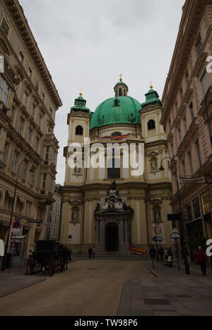 Sankt Nikolaus Kirche in Prag, Tschechische Republik Stockfoto