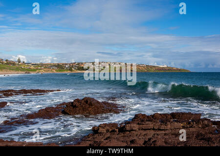 Hallett Cove Beach aus dem Conservation Park in Hallett Cove South Australia am 19. Juni 2019 Stockfoto