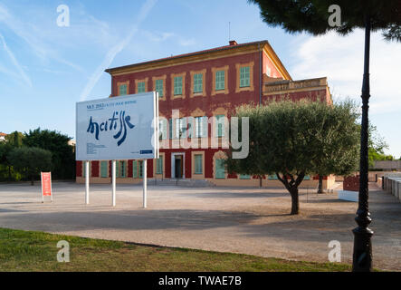 Musée Matisse, Henri Matisse Museum in der Villa des 17. Jahrhunderts des Arènes, Stadtteil Cimiez, Nice, Côte d'Azur, Frankreich Stockfoto