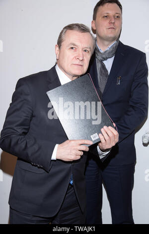 Piotr Glinski - polnischer Politiker, Stellvertretender Premierminister, Minister für Kultur und nationales Erbe Stockfoto