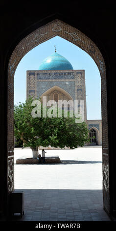 Silk Road Stadt Buchara und seine erhabene Architektur Stockfoto