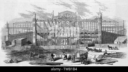 New York, Crystal Palace 1853 Stockfoto