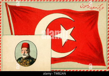 Sultan Mehmed V Reshad aus der Türkei (1844-1918) Stockfoto