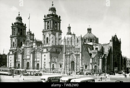 Mexiko - Kathedrale, Mexiko-Stadt Stockfoto