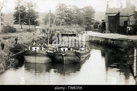 Aldwarke-Schleuse auf der Sheffield & South Yorkshire Navigation Stockfoto