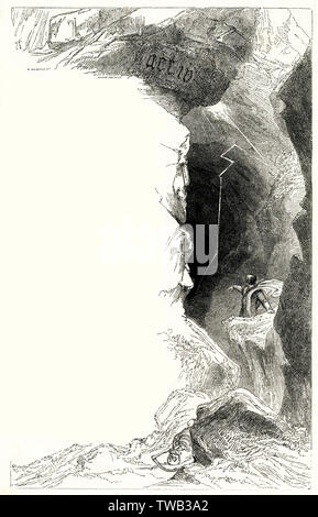 Illustration, Macbeth, von William Shakespeare Stockfoto