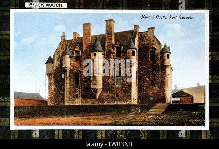 Newark Castle, Port Glasgow, Inverclyde, Schottland Stockfoto