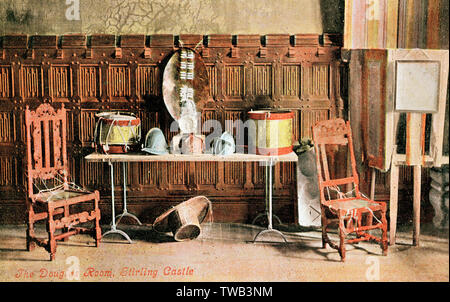 Douglas Room, Stirling Castle, Stirling, Schottland Stockfoto