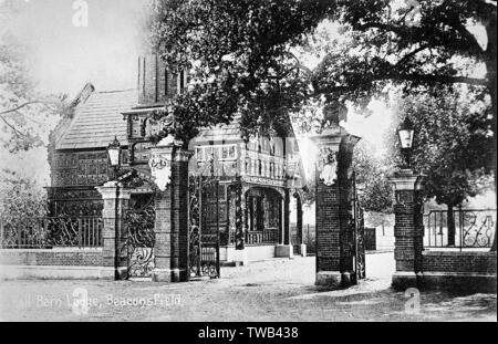 Hall Barn Lodge, Beaconsfield, Buckinghamshire Stockfoto