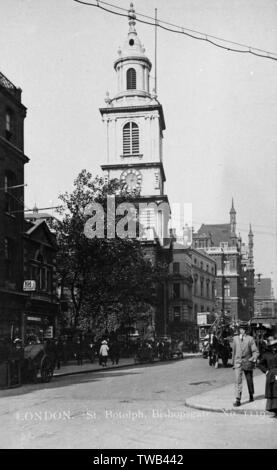 St. Botolph Church, Bishopsgate, City of London Stockfoto