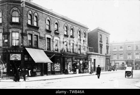 Golborne Road, North Kensington, südwestlich von London Stockfoto