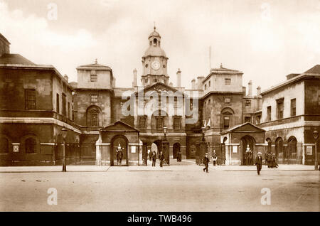 Horse Guards, Whitehall, London, UK, ca 1920 Stockfoto