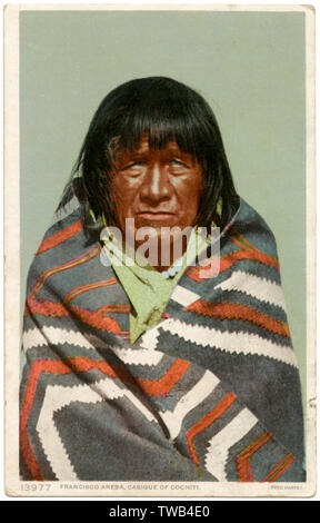 Francisco Aresa, Pueblo Indianer, Cochiti, New Mexico, USA Stockfoto