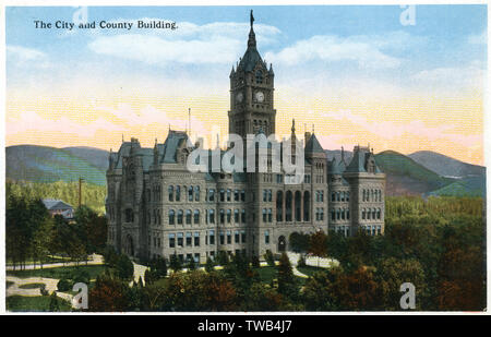 Stadt und County Building, Salt Lake City, Utah, USA Stockfoto