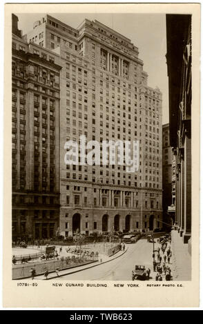 New Cunard Building, Broadway, New York City, USA Stockfoto