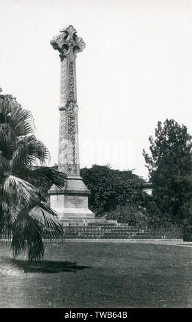 Lucknow, Indien - Die Residenz - Sir Henry Lawrence Monument Stockfoto