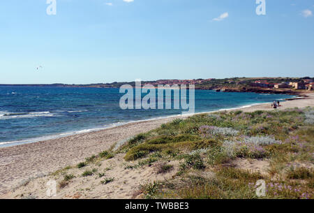 San Giovanni di Sinis Strand, Sardinien, Italien Stockfoto