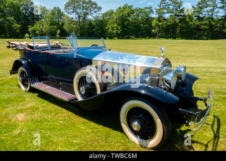 1927 Rolls Royce Phantom 1 Phaeton classic Oldtimer historischen Automobilen Stockfoto