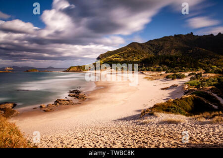 Ocean Beach, Whangarei Heads, North Island, Neuseeland Stockfoto